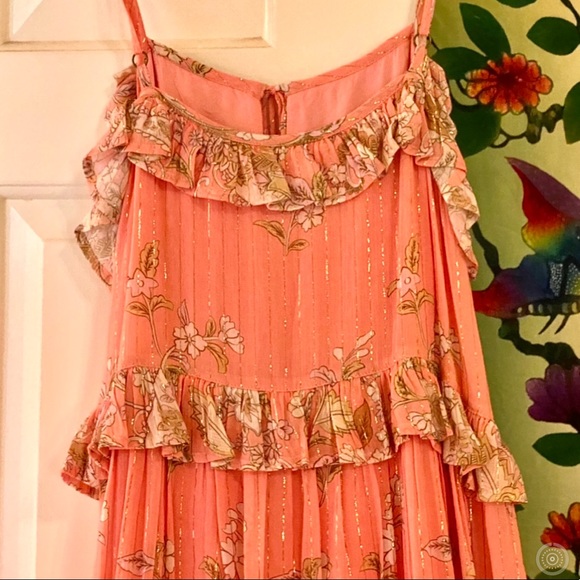 πΊπHPππΊ NWOT Spell & The Gypsy Hendrix Strappy Maxi Dress - Picture 13 of 16